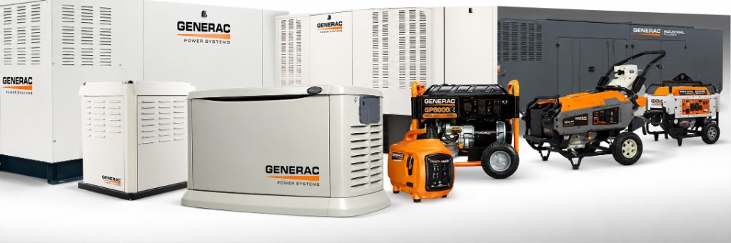 Generac home standby and portable generators